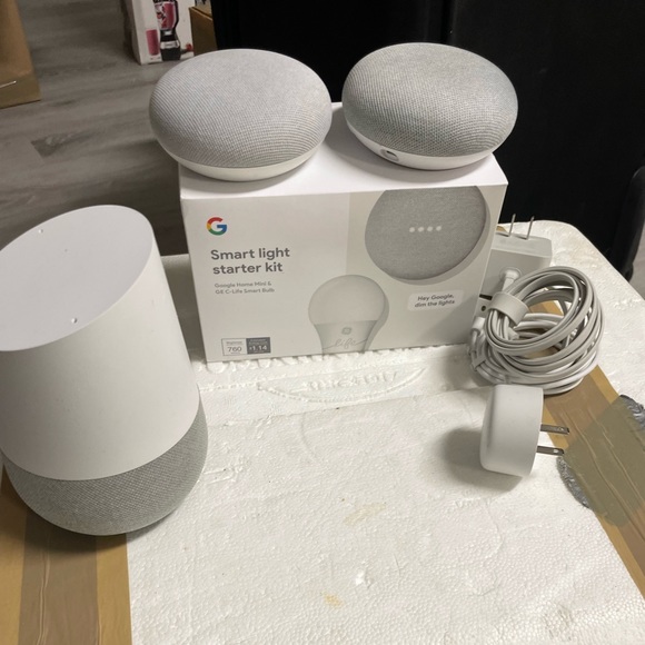 Speaker Light That Work With Google Home Smart Light Starter Kit